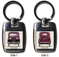 Austin Big Seven 4 door 1938-39 Keyring 5